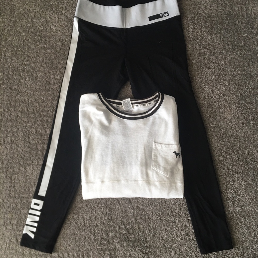 Pink Leggings Set
